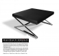 Der neue Bauhaus ZICK-ZACK Leder & Edelstahl Tisch, Qualit�t vom Feinsten!