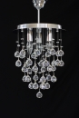 Deckenlampe mit feinsten Kristall Kugeln.