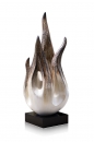 WUNDERSCH�NE ABSTRAKTE ARTWORK SKULPTUR IM WOOD DESIGN.