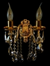 Wand Lampe sehr solide Ausf�hrung mit echtem Kristall!
