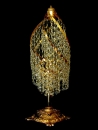 Kristall Tisch Lampe, Nachttischlampe, Kristall Stehlampe echtes Bleikristall