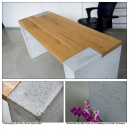 SIND SIE BEREIT F�R NEUE IDEEN? Wie w�re es mit BETON & EICHE?