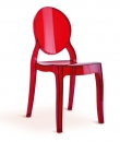 Acryl Plexiglas Stuhl f�r Kinder, verf�gbar in Pink, Rosa und Rot.
