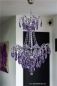 Preview: Lilac crystal chandelier