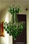 Preview: Green crystal chandelier