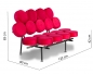 Preview: Kleines rotes Sofa