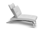 Preview: Recamiere daybed leather white