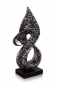 Preview: Abstrakte Conch Horn Skulptur aus dem Gehäuse der Tritonshorn Schnecke. Höhe 85 cm