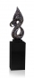 Preview: Abstractly sculpture black conch