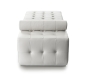 Preview: Daybed leather white