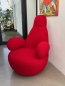 Preview: Red cashmere lounge chair