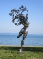 Preview: Iron nude female Garden sculpture