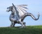 Preview: Big Dragon with wings sculpture