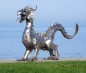 Preview: Huge dragon Stainless steel sculpture