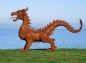 Preview: Amazing dragon sculpture rusty iron