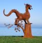 Preview: Huge dragon sculpture rusty