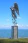 Preview: Angel on column stainless steel
