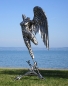 Preview: big angel garden sculpture steel artwork