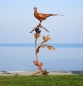 Preview: Pheasant on branch sculpture