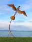 Preview: Airplane artwork garden rusty iron