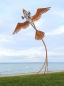 Preview: Big Artwork airplane rusty angel wings