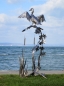Preview: Garden artwork bird on tree