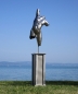 Preview: Nude men sculpture on column
