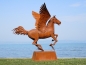 Preview: Horse with wings garden sculpture
