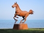Preview: Life Size Horse sculpture garden rusty
