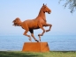 Preview: Iron horse sculpture
