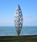 Preview: XXL Modern art garden sculpture stainless steel
