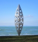 Preview: XXL Modern art garden sculpture stainless steel