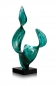 Preview: Transparent green sculpture