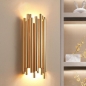 Mobile Preview: Wandlampe Gold Up and Down