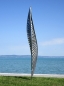 Preview: Thin stainless steel garden sculpture