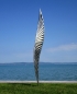 Preview: Long feather column stainless steel