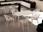 Preview: White garden chair plexiglass