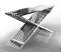Preview: Edelstahl Sideboard Highboard