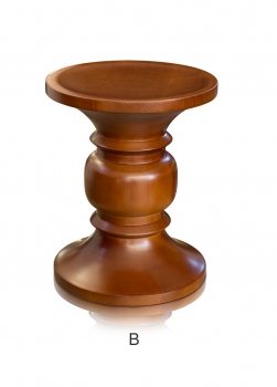 Walnut stool