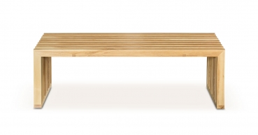 Oak seating bench