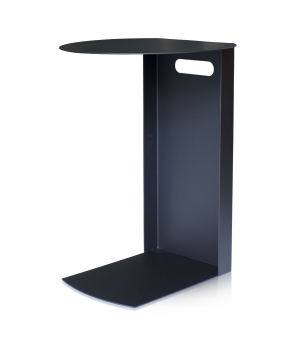Side table black steel