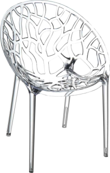 Chair Crystal transparent
