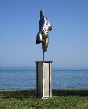 Act men on stainless steel column