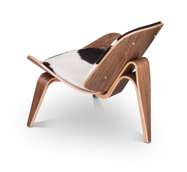 Lounge chair valnut wood
