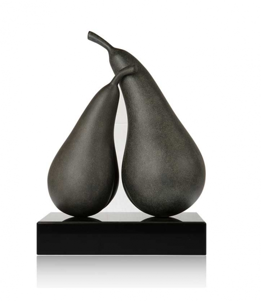 Fruit sculpture double pear