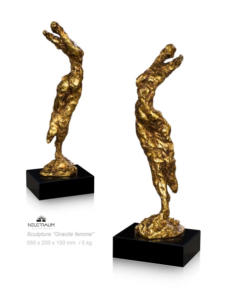 Modern abstract Dancing sculpture