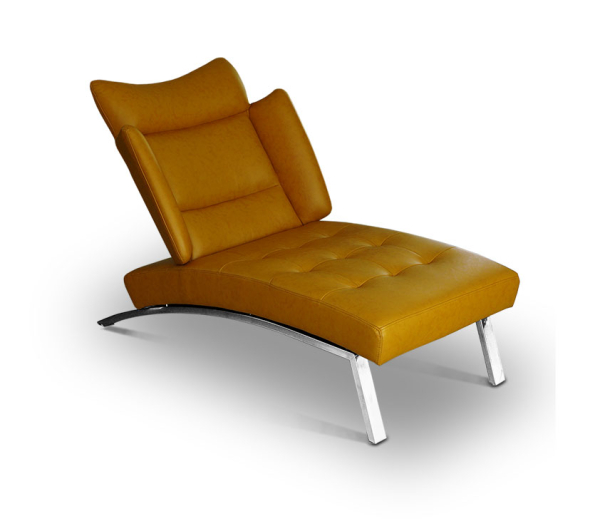 Daybed Leder Cognac Braun