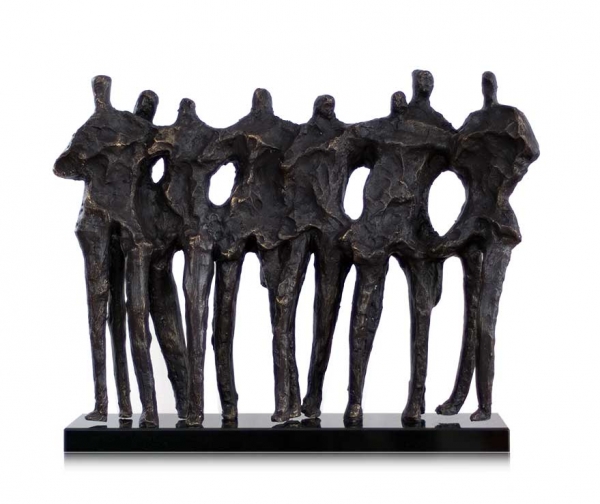 Skulptur 8 Freunde