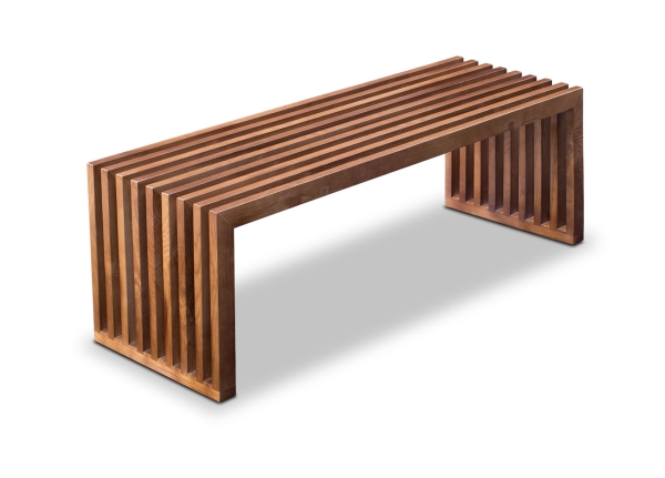 Valnut wood bench
