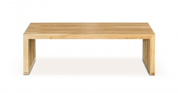 Oak seating bench